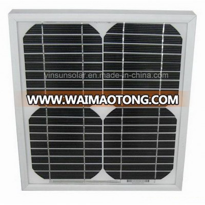 10W Solar Panel with Highly Efficient Solar Cell